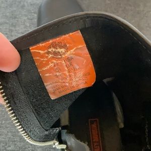 Harley Davidson Black leather Motorcycle Boots 7.5